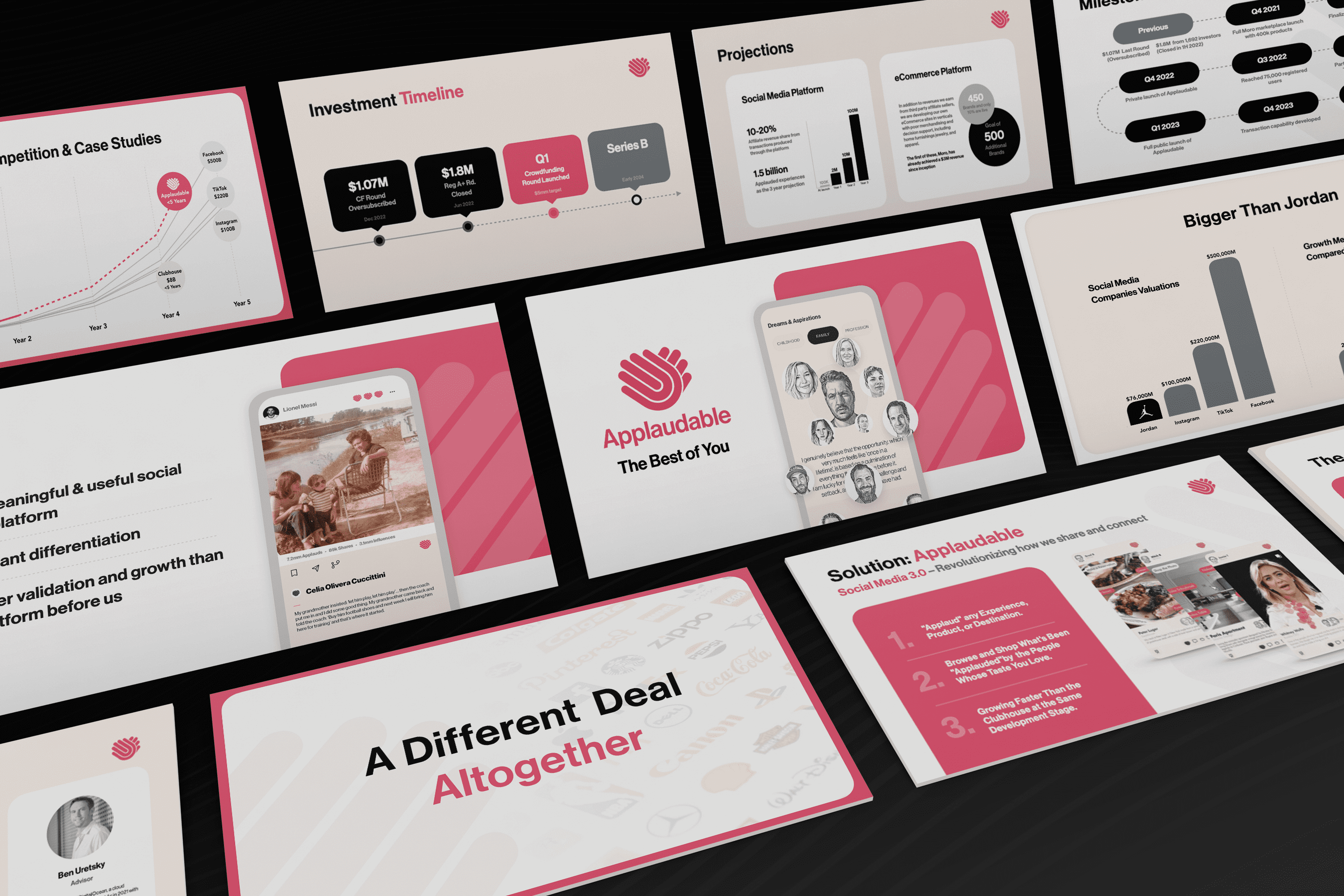 Applaudable presentation design