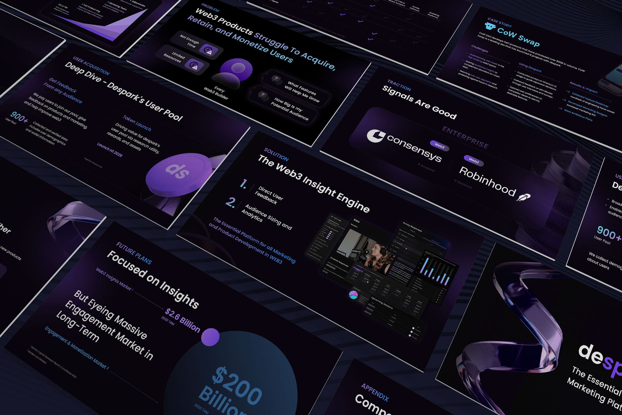 Despark presentation design